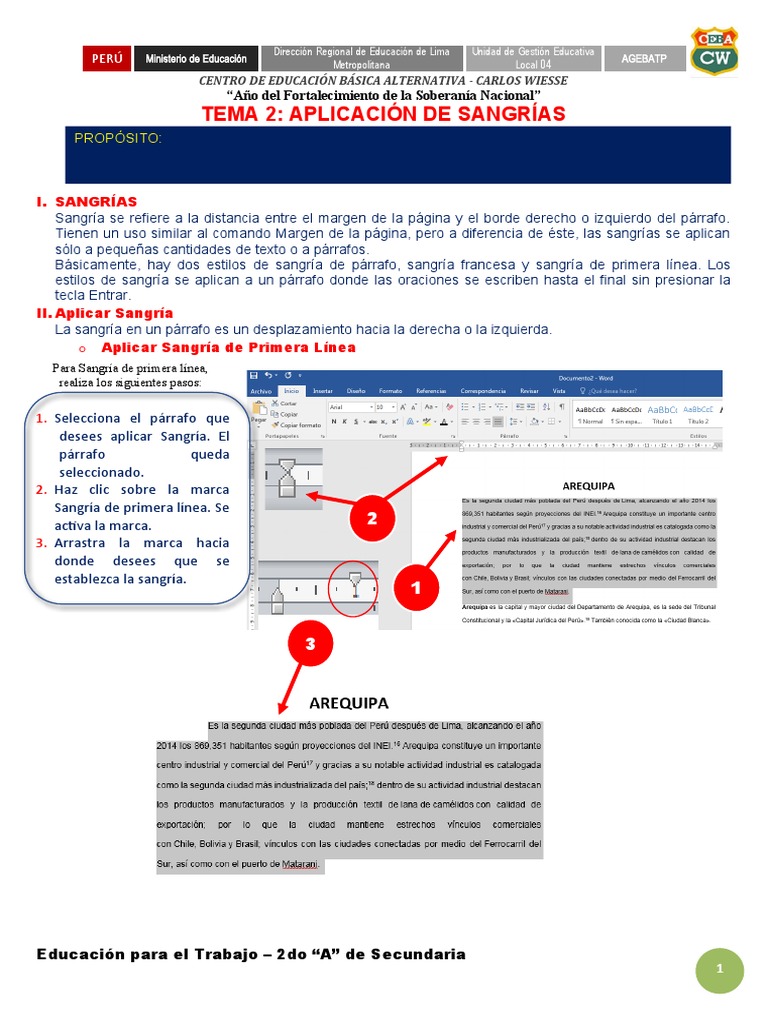 Tema 2 - 2do A | PDF