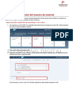 Creación y ampliación de maestro de materiales en SAP