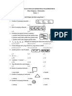 Soal Uts Matematika Kelas 1 SD Compress