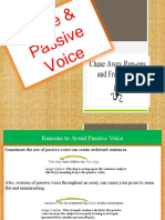 Active and Passive Voice Tutorial