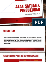 Besaran, Satuan & Pengukuran