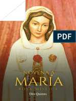 Quinto Día de La Novena a María Rosa Mística