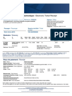 Your Electronic Ticket Receipt