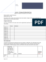 Journal - Change of Authorship Form: Multidisciplinary Digital Publishing Institute