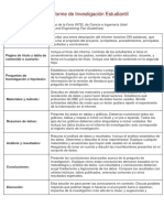 Formato de Informe de Investigación Estudiantil GLOBE