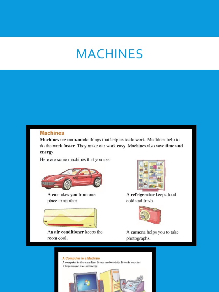 Machines | PDF