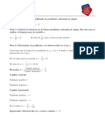 MAT 101 Graficar Ecuación Lineal