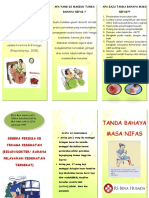 SAP Dan Leaflet Perawatan Nifas