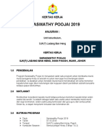 Program SARASWATHY POOJAI SJK (T) 2019