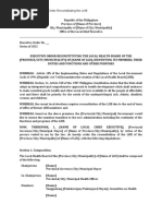 BHW RA No. 7883 Implementing Rules and Regulations | PDF