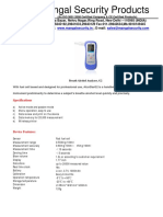 Alcohol Breath Analyser-Alco Star-G2