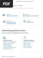 Azure Architecture Center - Azure Architecture Center - Microsoft Docs