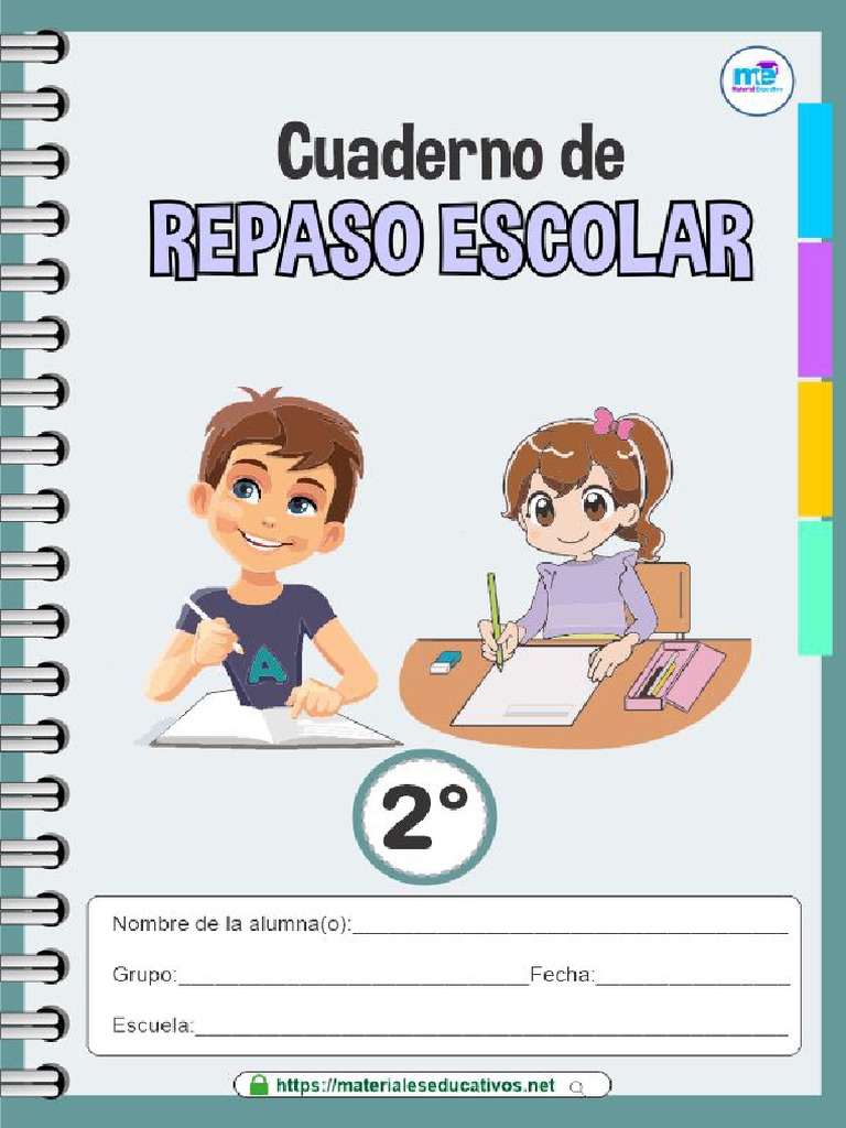 Cuadernillo de Repaso para Segundo Grado | PDF | revolución mejicana ...