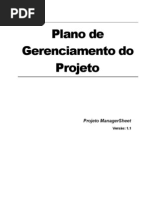 Manager Sheet Spm Plan