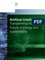 Artificial Intelligence - Transforming The Future of Energy and Sustainability
