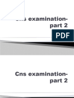 Cns Part Examination