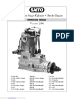 Saito Engine Instruction Manual