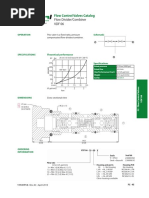 VDF 06 Flow Divider/Combiner: Flow Control Valves Catalog