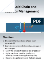 The Cold Chain and Logistics Management