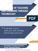 Lesson 1.1 of Module 1 - Evolution of Teaching and Language Through Technology
