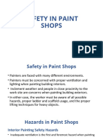 Safety in Paint Shops