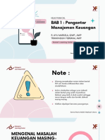 Bab 1 Pengantar Manajemen Keuangan - Kelas Financial