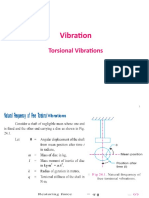 Vibration: Torsional Vibrations