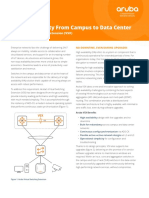 High Availability From Campus To Data Center: Aruba Virtual Switching Extension (VSX)