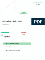 Training: Slide Making - Quality Control