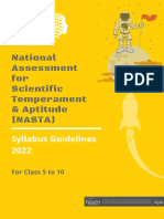 National Assessment For Scientific Temperament & Aptitude (Nasta)