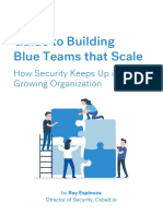 Guide To Building Blue Teams That Scale