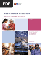 IPIECA - IOGP - Health Impact Assessment