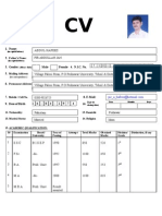 Latest CV - 2