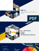 Erp For: Small and Mid-Size Enterprises (Smes)