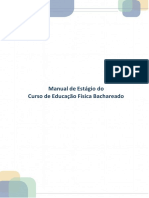 Manual de Estágio Do Curso de Educação Física Bachareado