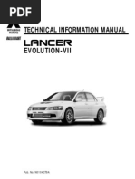 Download 21248071 Mitsubishi Evo Vii Technical Manual by Teera Akkharaaphiphokhee SN58605381 doc pdf