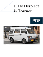 Manual de Despiece Kia Towner en Español