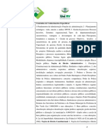 Anexo VIII - Conteúdo Programático - Edital 001-2022 - Retificado Pela Errata N - 001-2022