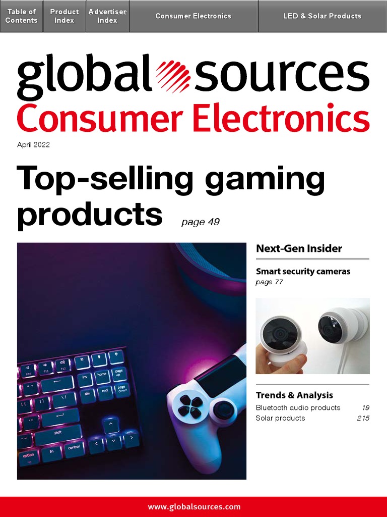 Consumer Electronics Apr22 | PDF | Advertising | Computing