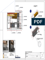 Cabeceira acolchoada móveis MDF detalhes