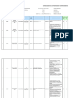 Consolidado de Actividades de Mantenimiento