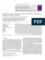 Experimental Evaluation of A Direct Air-Cooled Lithium Bromide-Water Absorption Prototype For Solar Air Conditioning