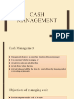 Module 2 Cash Management