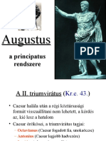 Augustus Es A Principatus Rendszere
