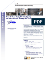 French Case Study N°3: Heat Pump For Simultaneous Heating and Cooling
