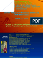 Materi Hukum Acara Perdata Agama FHP Law School - DR Sirajuddin - 2021 - DPN Indonesia