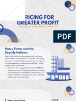 Chapter 12 Pricing For Greater Profit