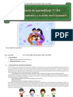 4° Sesión - ¡Me Cuido Nos Cuidamos y A La Madre Tierra Ayudamos!