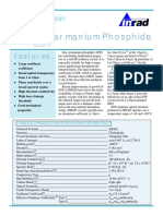 Inc Germanium Phosphide: Features.