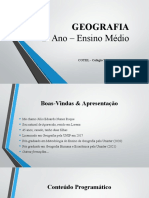 Urbanização e demografia